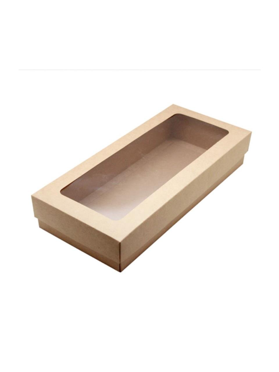 Pencereli Kutu Kraft 19X30X9 Cm
