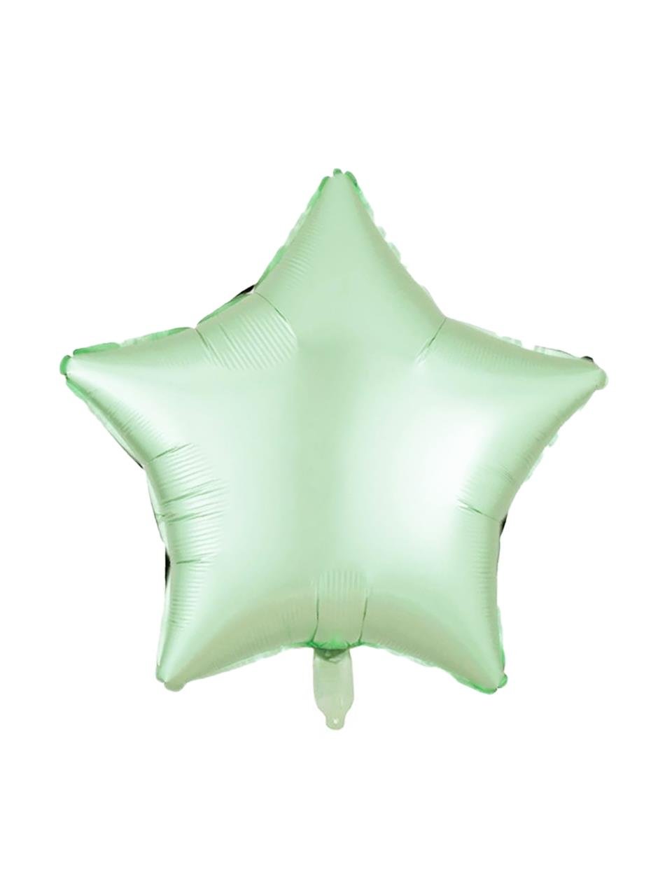 Yıldız Folyo Balon Retro Parti Balonu Adaçayı Yeşili 18 inc 45 cm