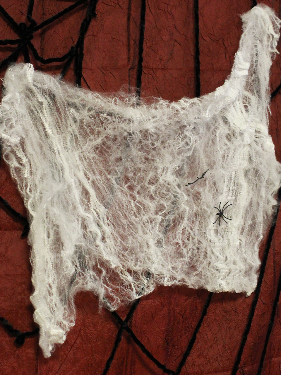 Halloween Cadılar Bayramı Dekoru Örümcek Ağı Beyaz