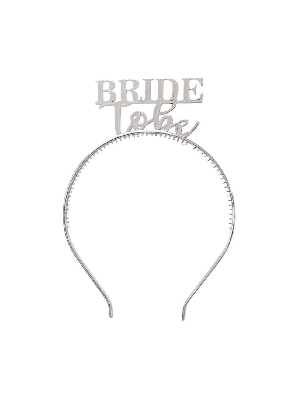 Bride To Be Taç Gözlük Set Bekarlığa Veda Parti Aksesuarı Gümüş