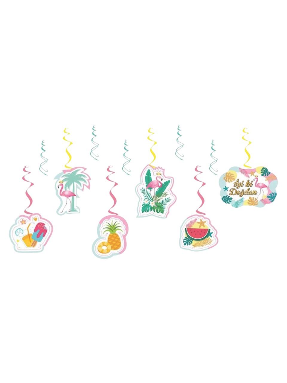 Flamingo Tavan Sarkıt Süsü
