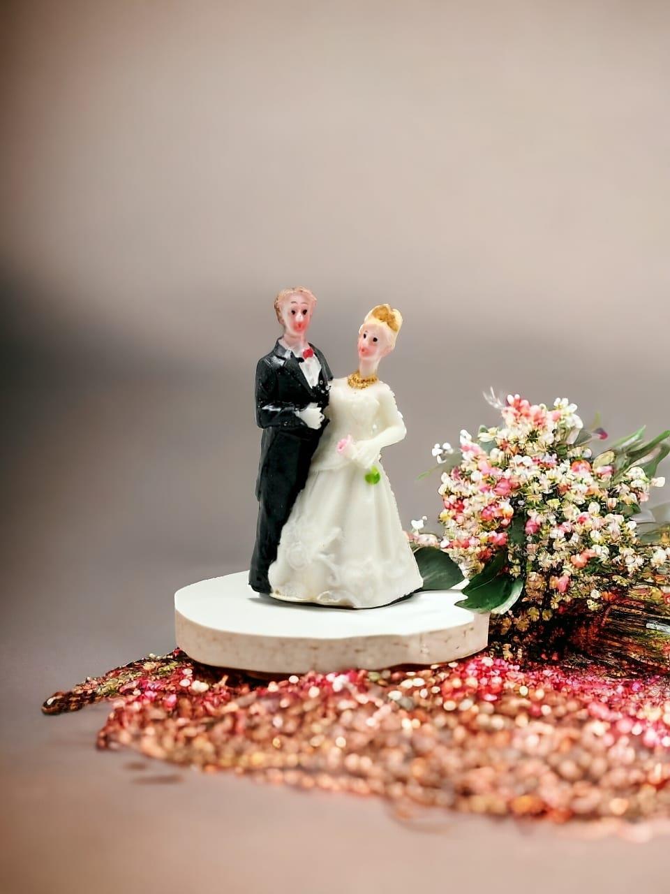 Gelin Damat Figürlü Biblo 6 Cm 50'li