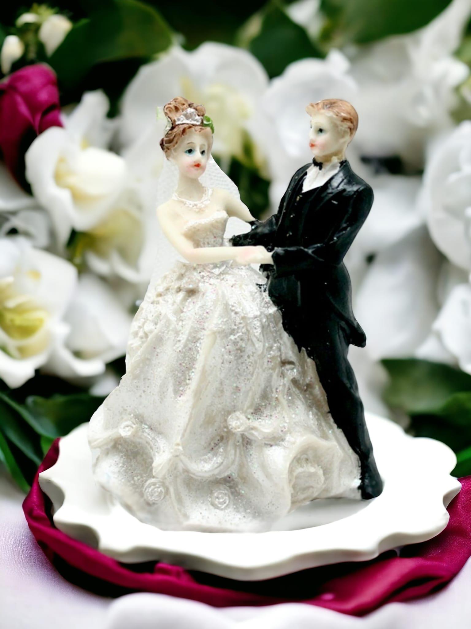 Gelin Damat Figürlü Biblo 12 Cm 50'li