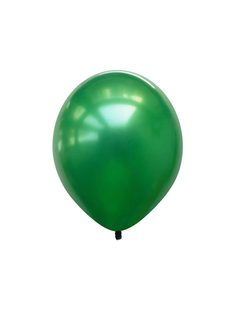 Yeşil Metalik Balon 100'Lü 12