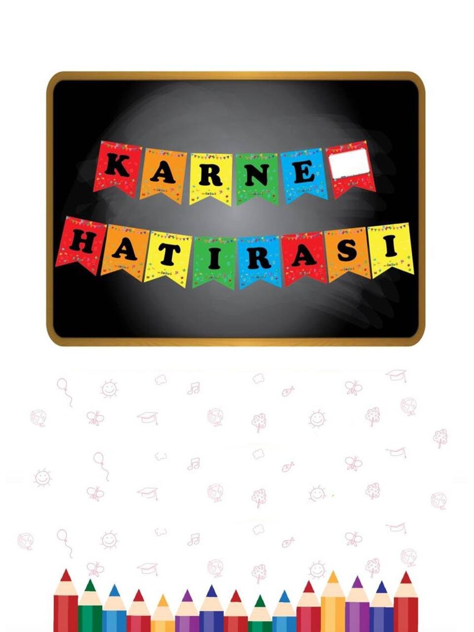 Karne Hatırası Bayrak Flama Banner 