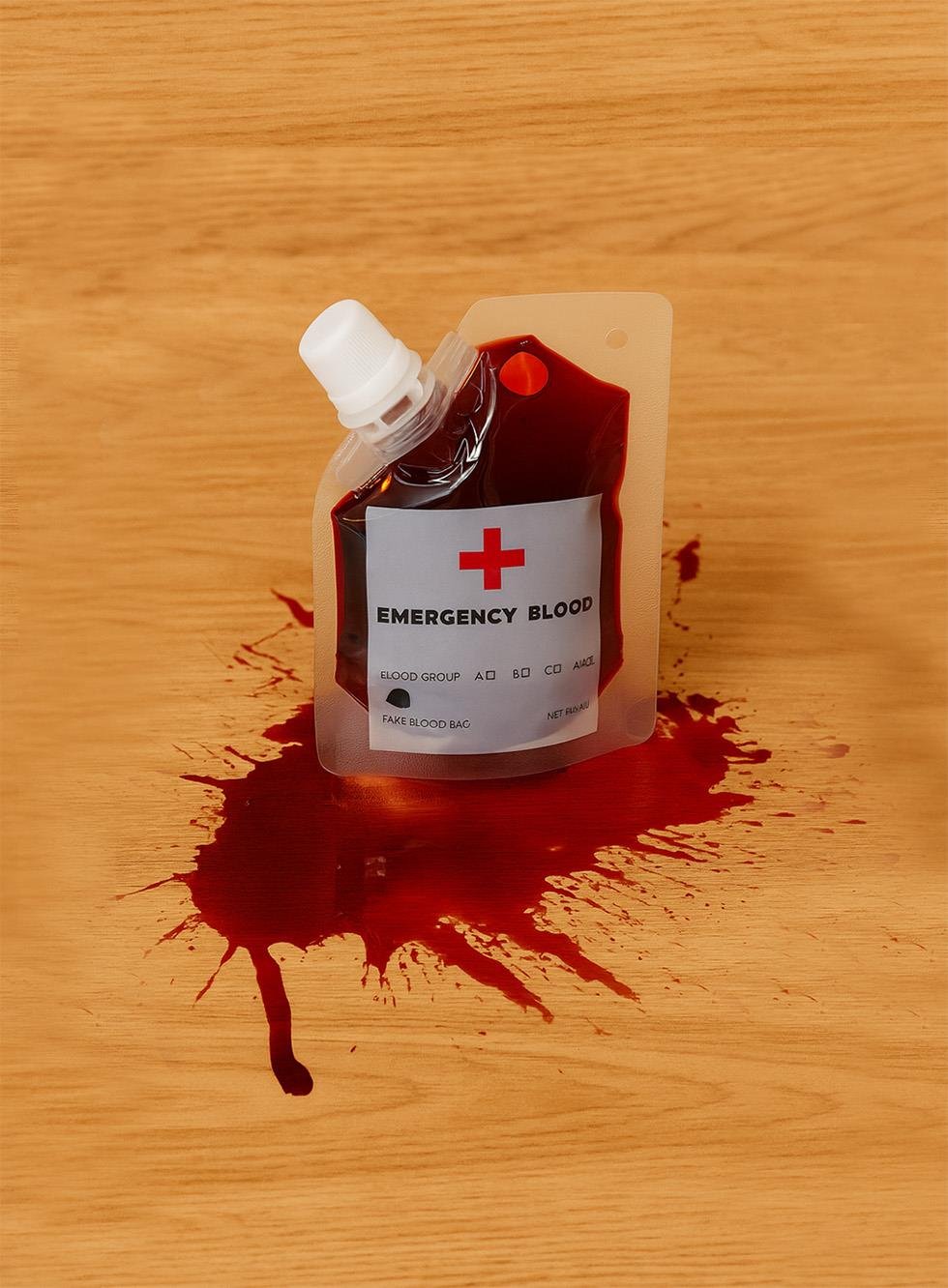 Cadılar Bayramı Yapay Tiyatro Kanı Halloween Parti Kostüm Aksesuarı