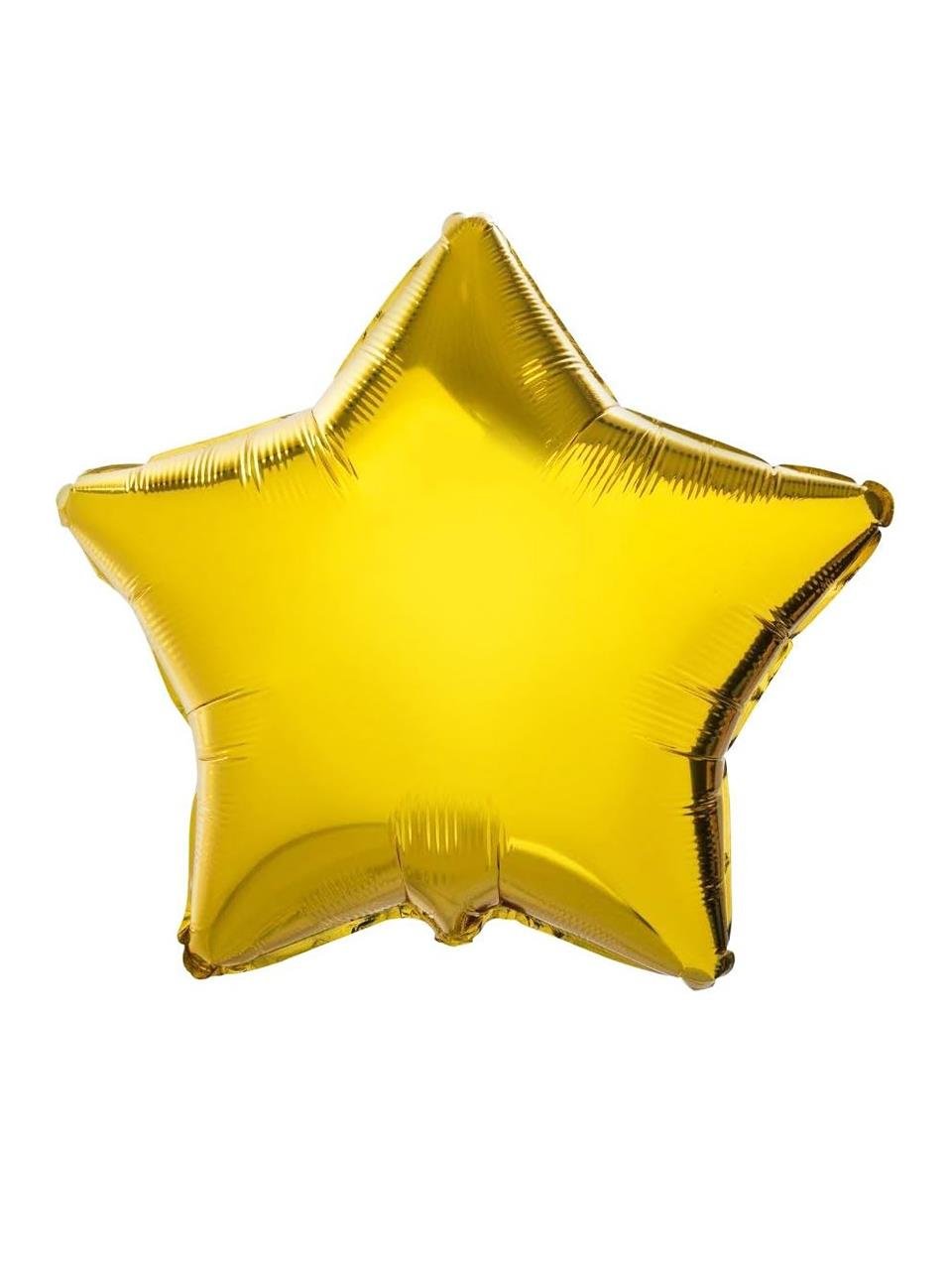 Yıldız Folyo Balon Gold Doğum Günü Parti Balonu 24 inc