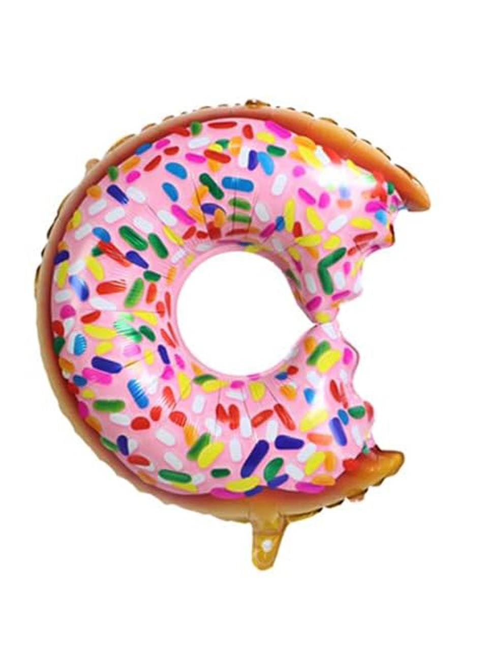 Renkli Donut Folyo Balon Doğum Günü Parti Balonu 76 cm