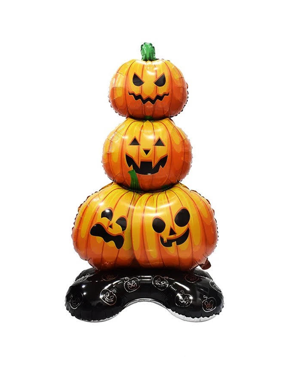 Halloween Korkunç Balkabağı Folyo Balon Ayaklı Cadılar Bayramı Parti Balonu 115 cm