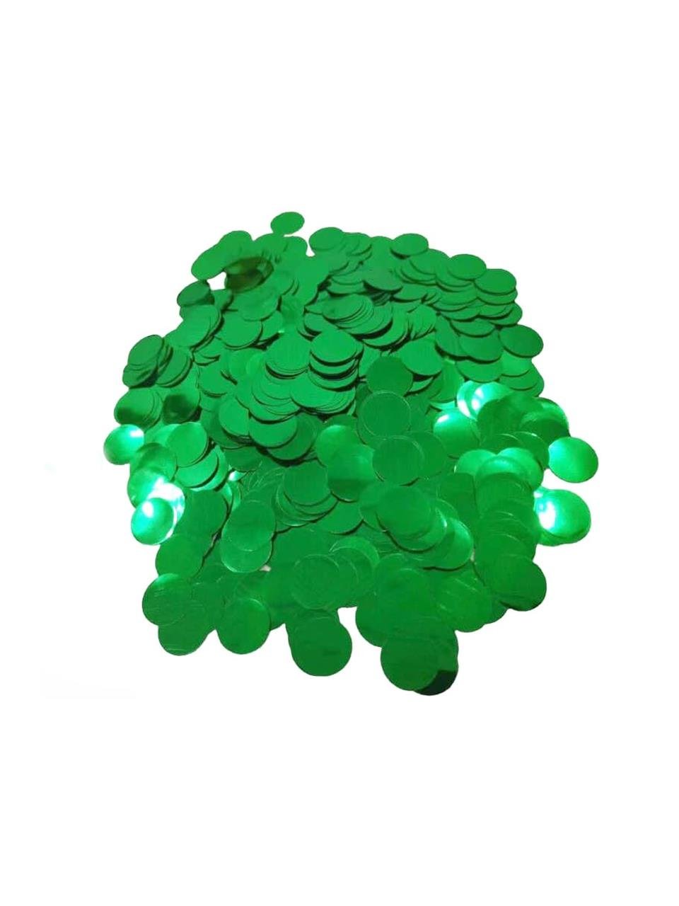 Balon Pulu Metalize Pul Konfeti Yeşil