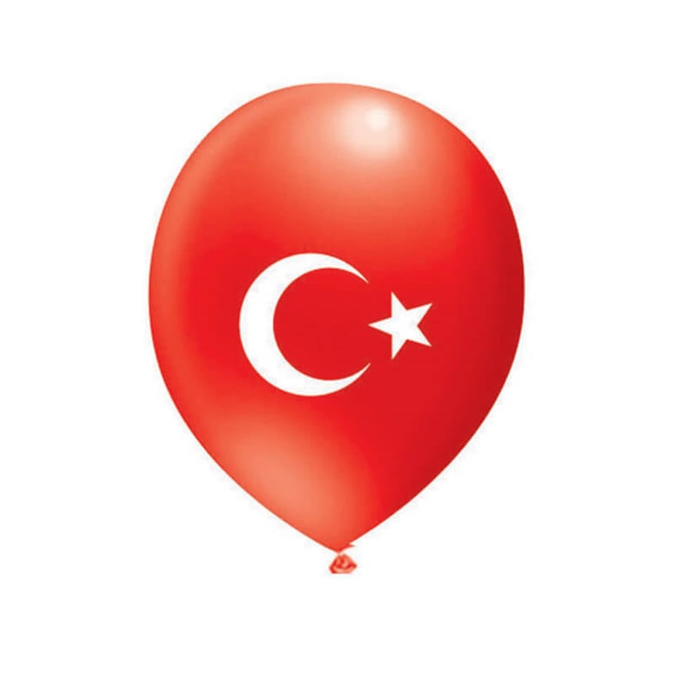 AY YILDIZLI BALON 100'LÜ