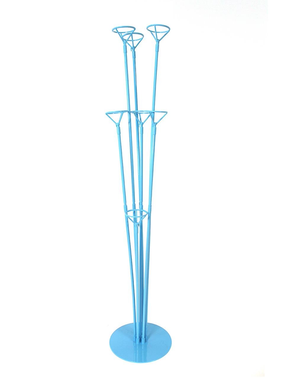Ayaklı Balon Standı 7'li 75 Cm Mavi
