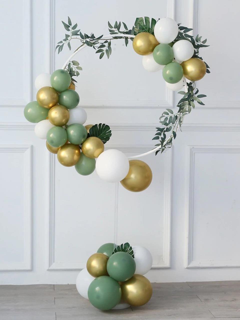 Ayaklı Yuvarlak Balon Standı Çember 65x160 Cm.