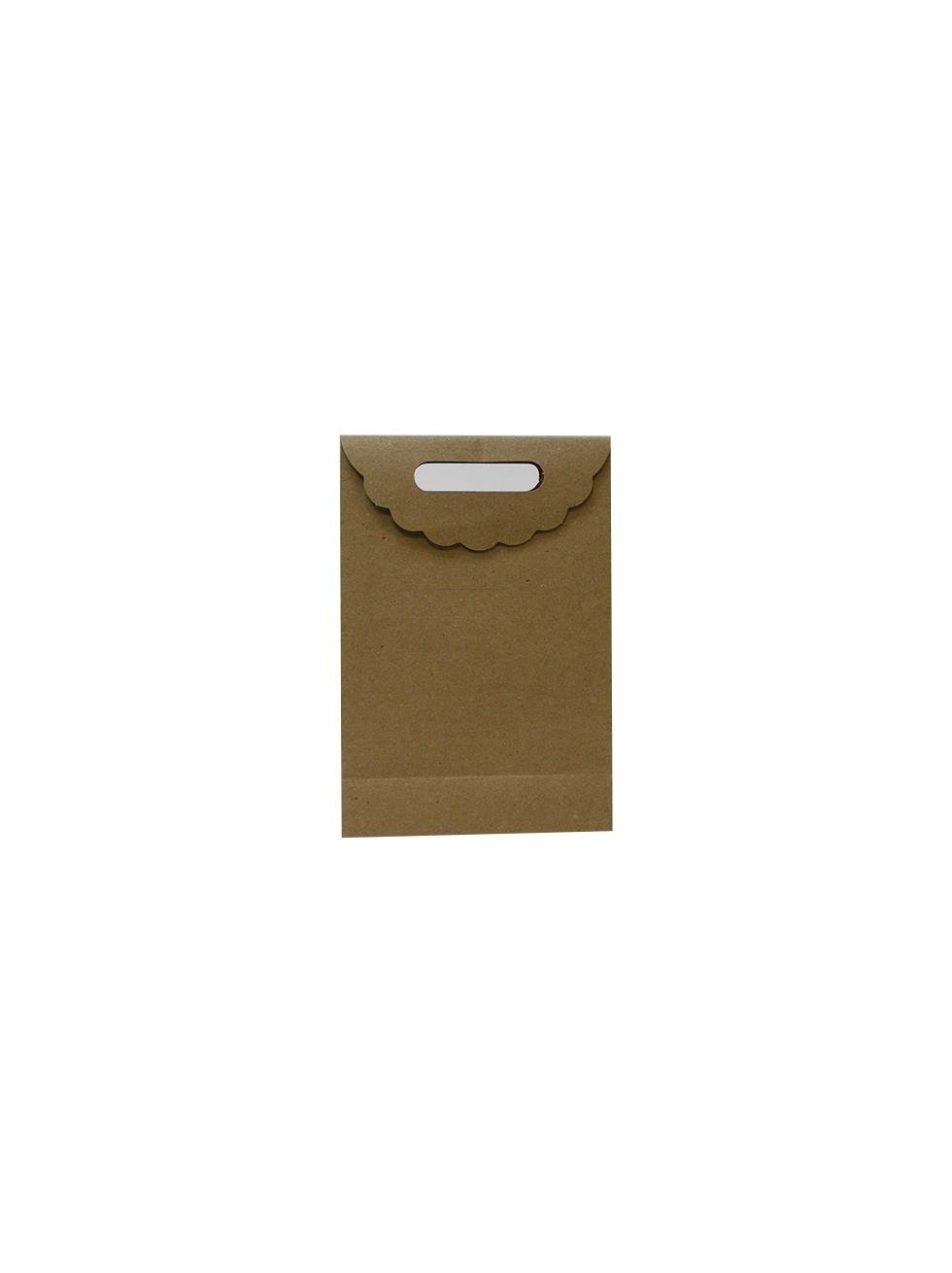 El Geçme 9x13 Cm Kraft Çanta 25'Li