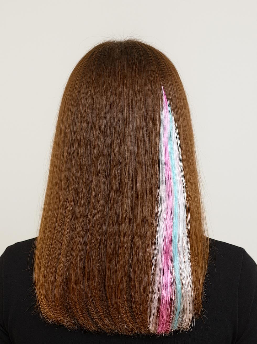 Kız Çocuk Renkli Takma Saç Postiş Mandallı Toka