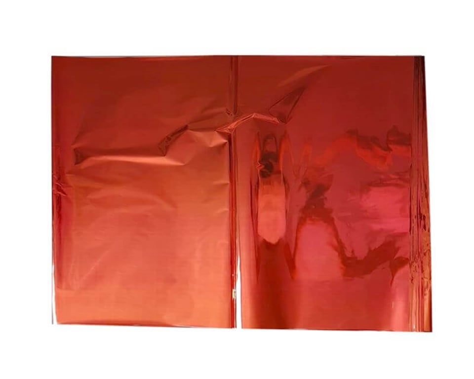 Baskılı Metalize 70X100 Cm 20 Mic 100 'Lü Kırmızı