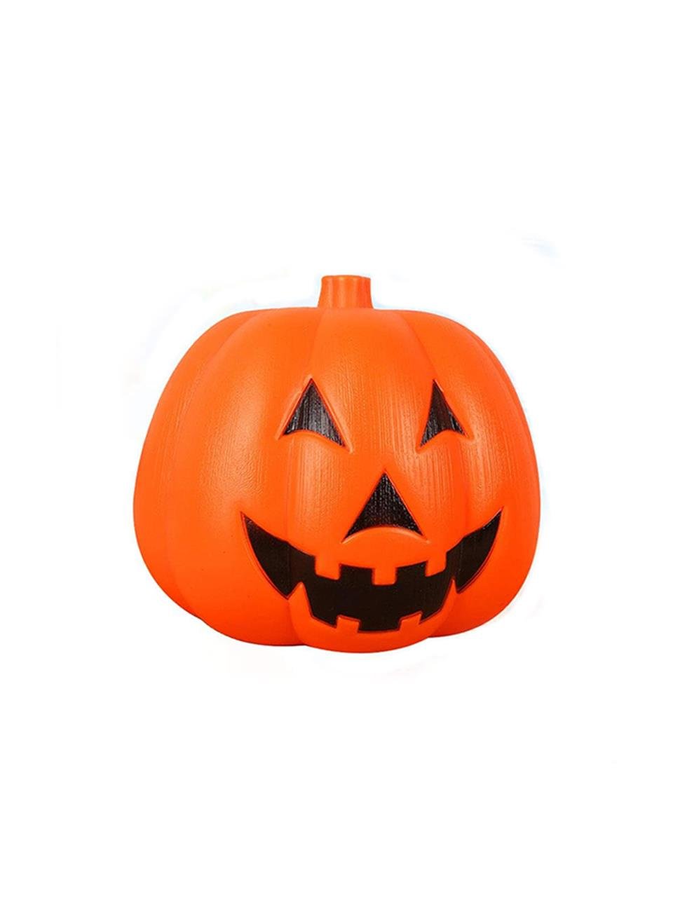 Cadılar Bayramı Işıklı Balkabağı Halloween Parti Dekorasyonu 35 cm Turuncu