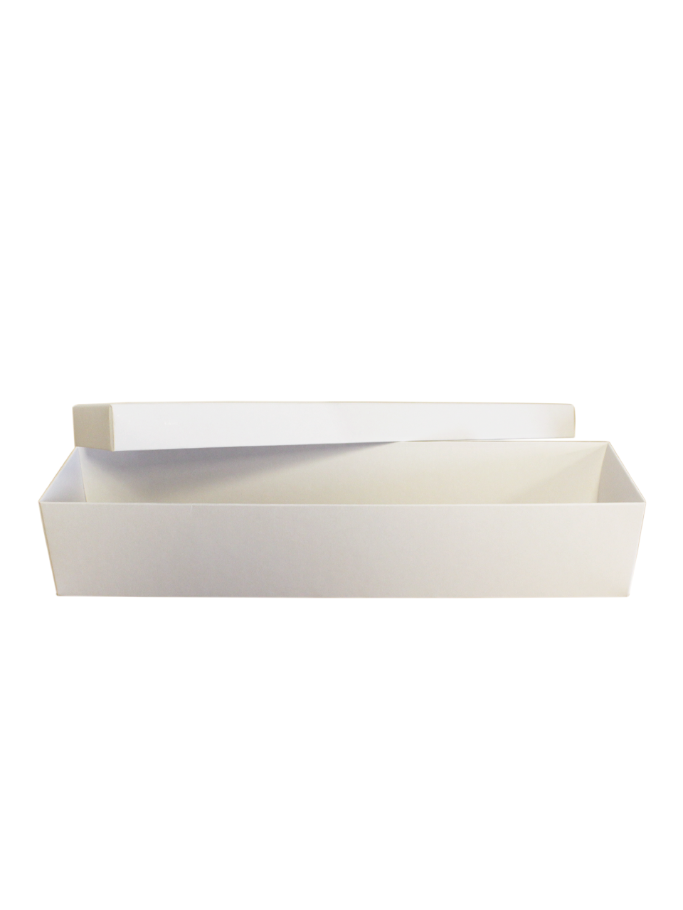 Beyaz Hediye Kutusu Dikdörtgen Çiçek Kutusu 7,5X34X6,5 Cm