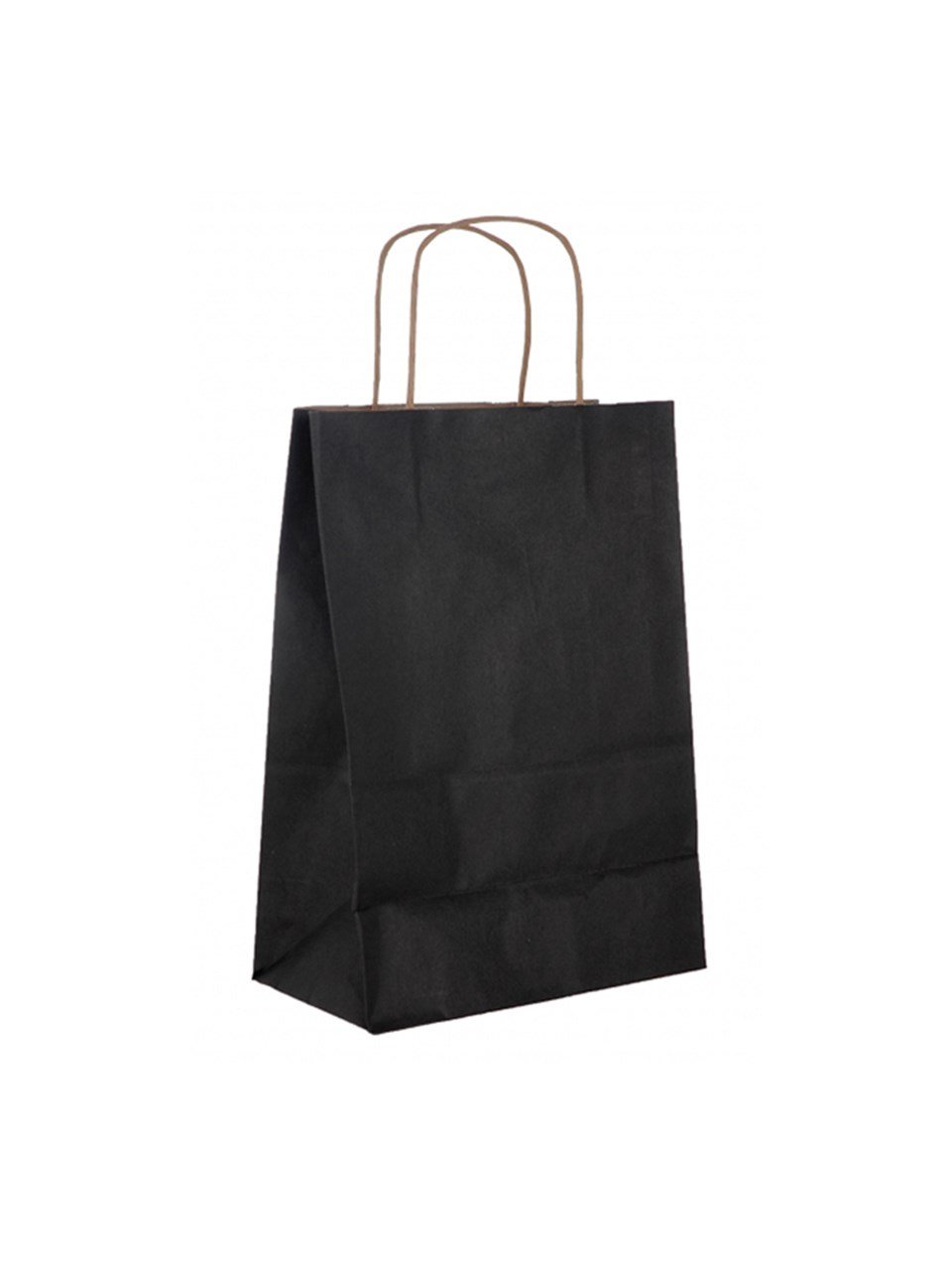 Büküm Saplı Çanta 22X28X10 Cm Siyah 25'Lİ