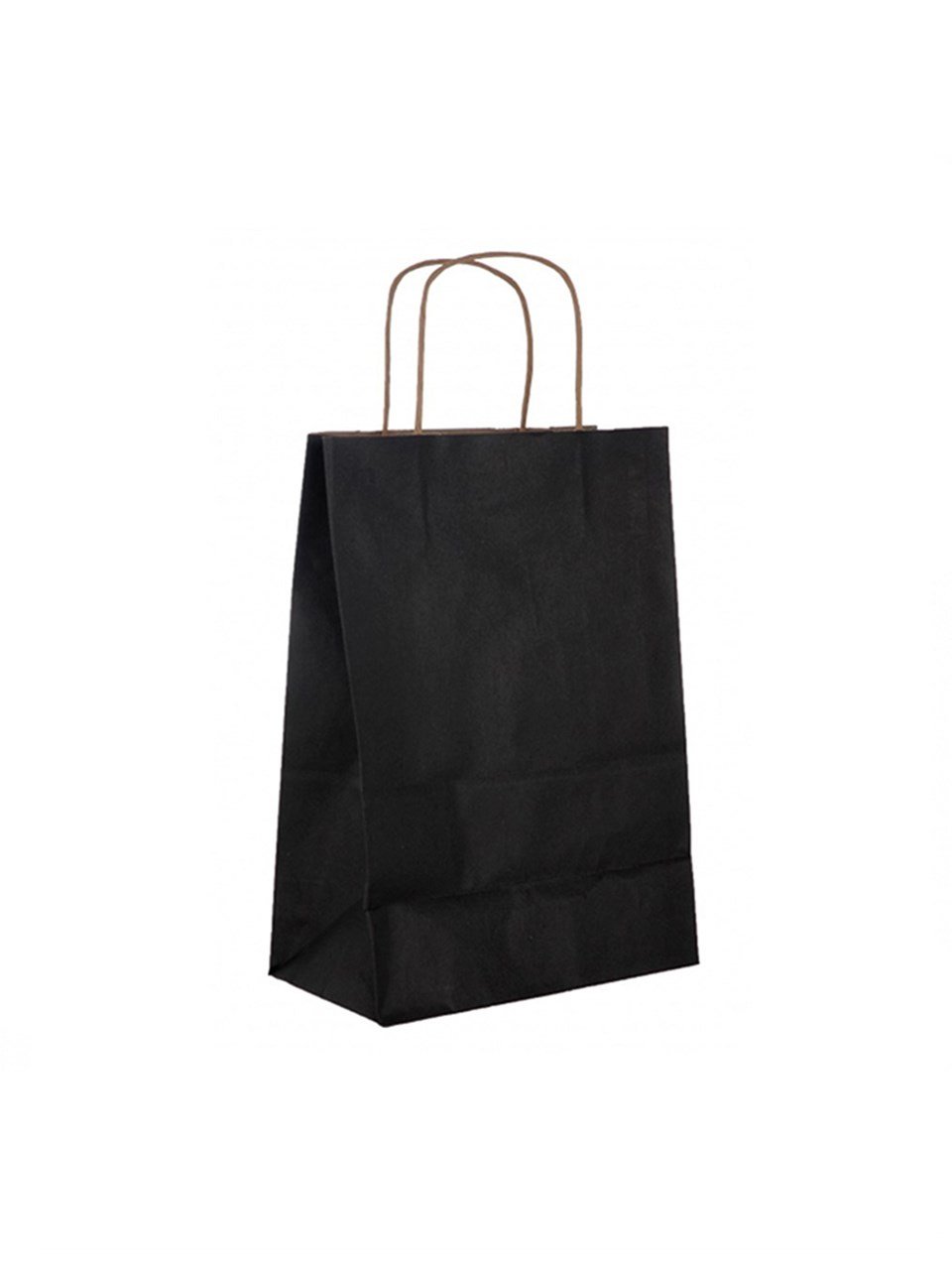 Büküm Saplı Çanta 25x31x12 Cm Siyah 25'li