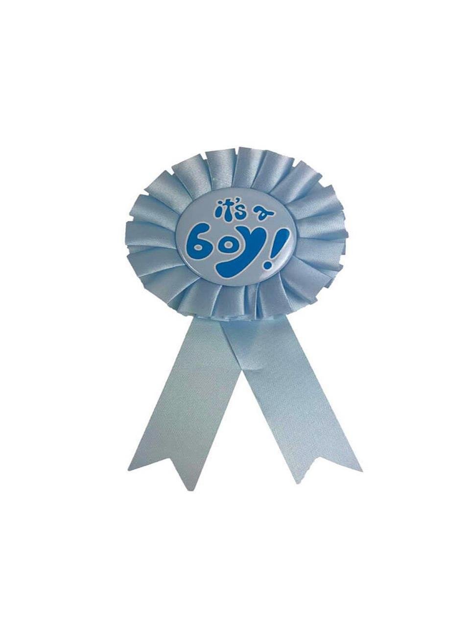 It's a Boy Yazılı Rozet Baby Shower Parti Aksesuarı 25'li
