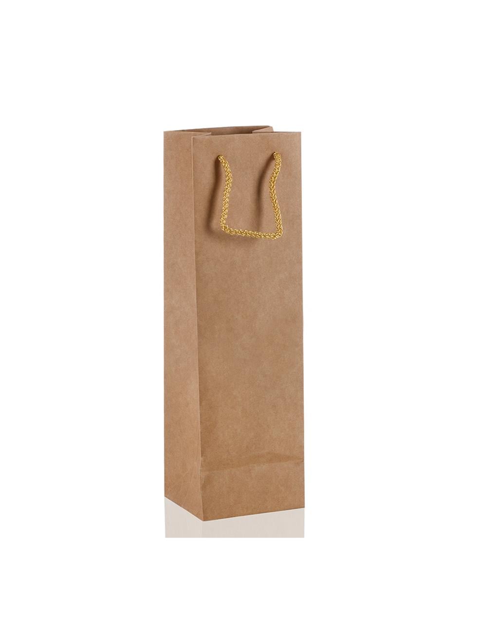 Şişe Boy Kraft Çanta 12X38Cm 25'Li