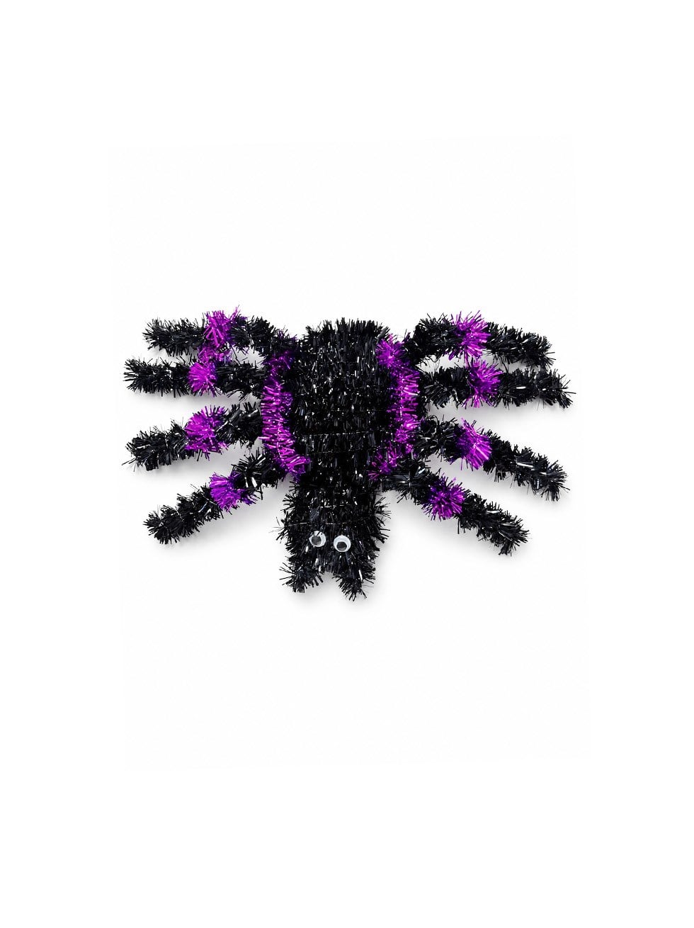 Cadılar Bayramı Asılabilir Örümcek Süs – Halloween Parti Dekoru Siyah Mor 35x20 cm - Örümcekler ve Dekor Örtüleri | Parti Adresi