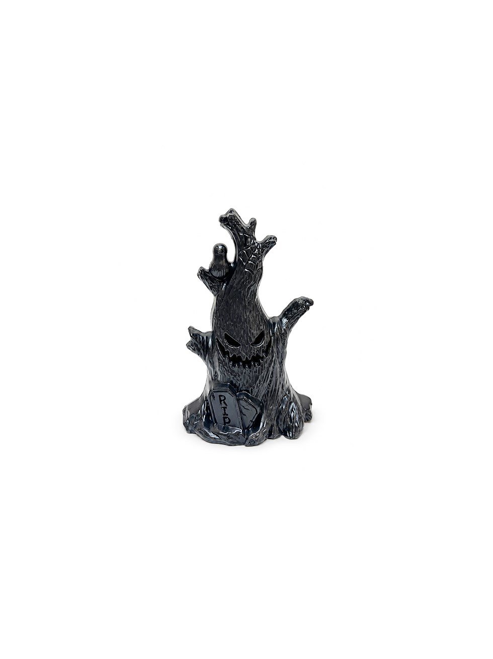 Cadılar Bayramı Korku Ağacı LED Işıklı Mum – Halloween Parti Masa Dekoru 12 cm - Halloween Led Işıklar | Parti Adresi