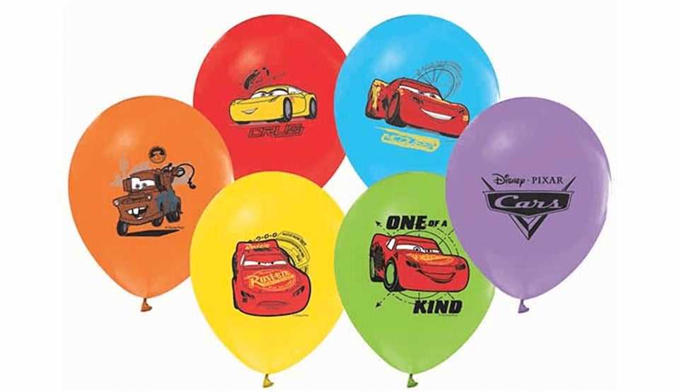 Cars Balon 10'Lu
