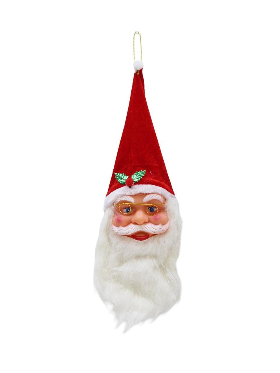 Yılbaşı Ağaç Süsü Noel Baba Asılabilir Dekoratif Süs 13 cm