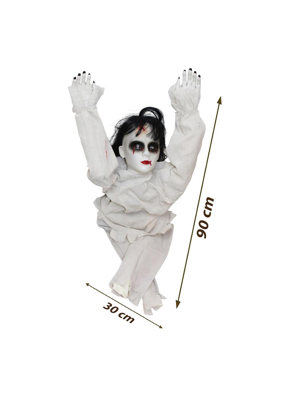 Cadılar Bayramı Sürünen Ölü Gelin Hareketli Halloween Parti Dekoru