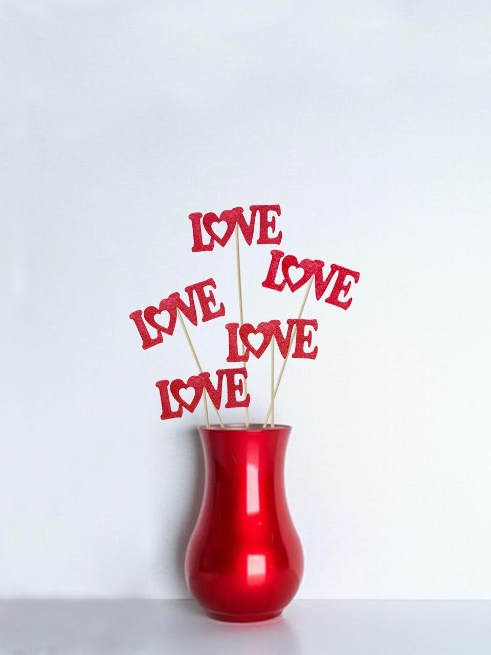 Love Çubuklu 6' Li 8Cm