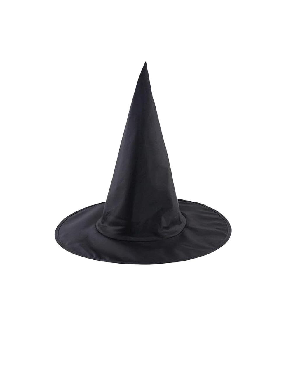 Cadılar Bayramı Cadı Şapkası Halloween Parti Kostüm Aksesuarı Siyah