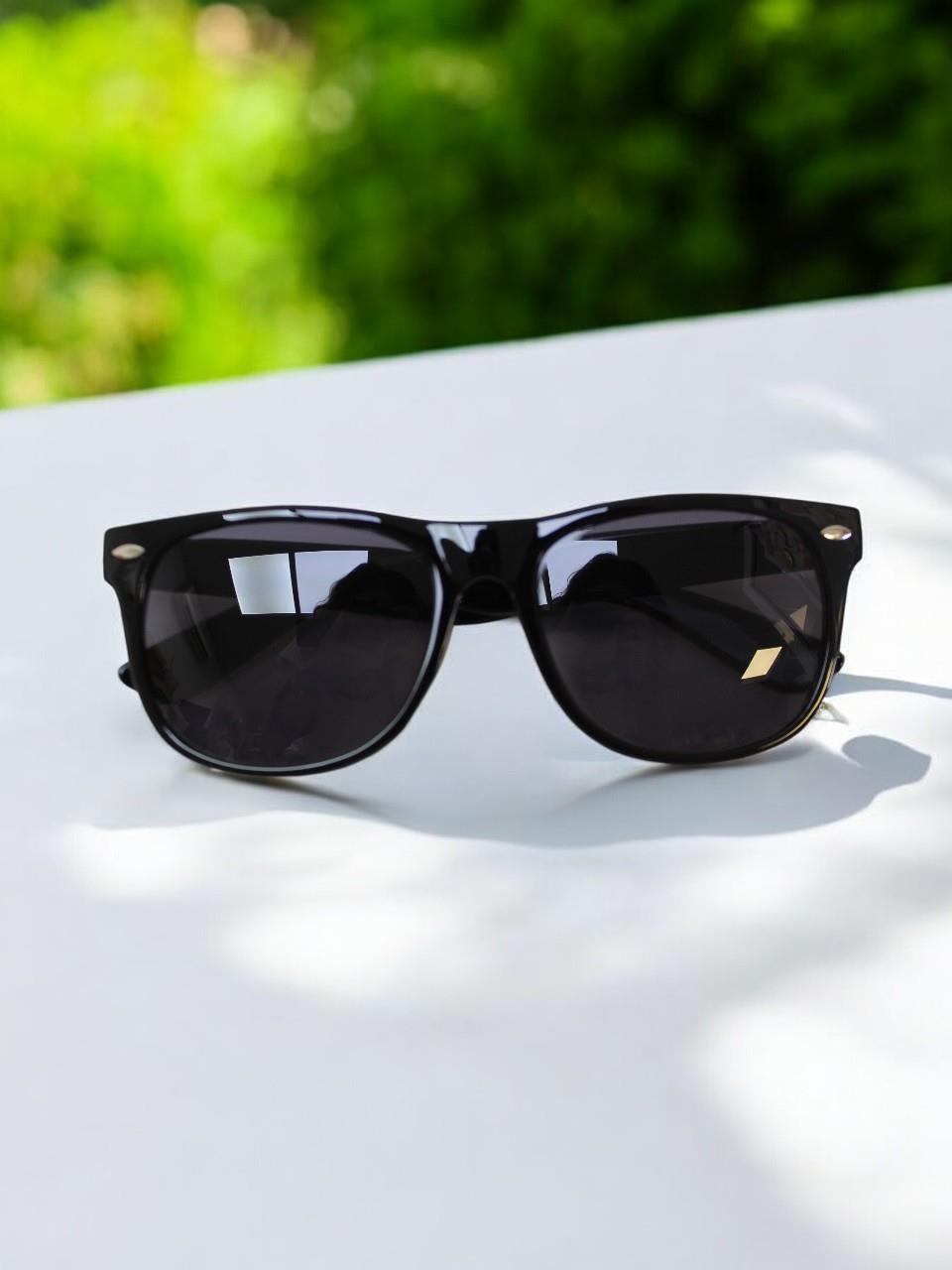 Doğum Günü Parti Gözlüğü Düz Siyah Gözlük