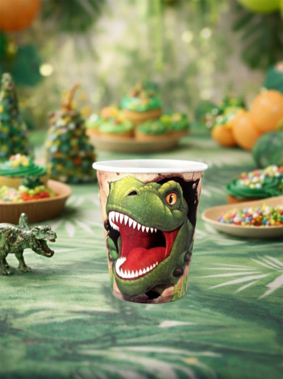 Dinazor Bardak 10 lu - Vahşi Jurassic Parti | Parti Adresi