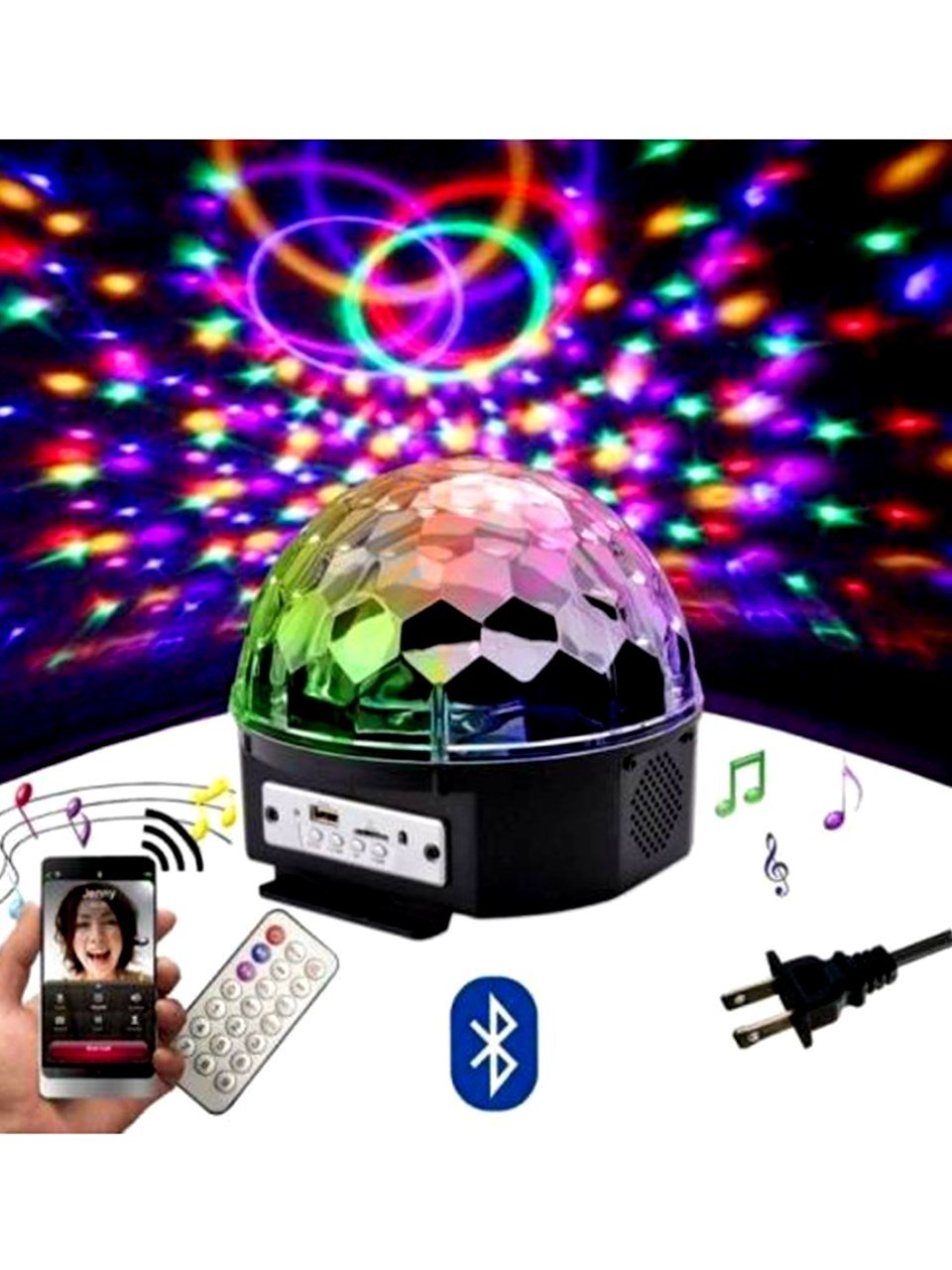 Disko Lazer Işık Kumandalı Fonksiyonlu