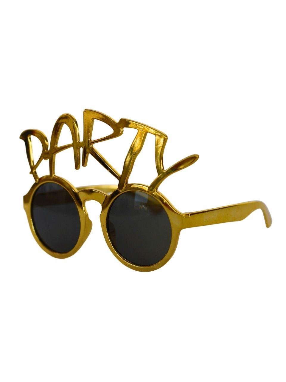 Party Gözlük Altın