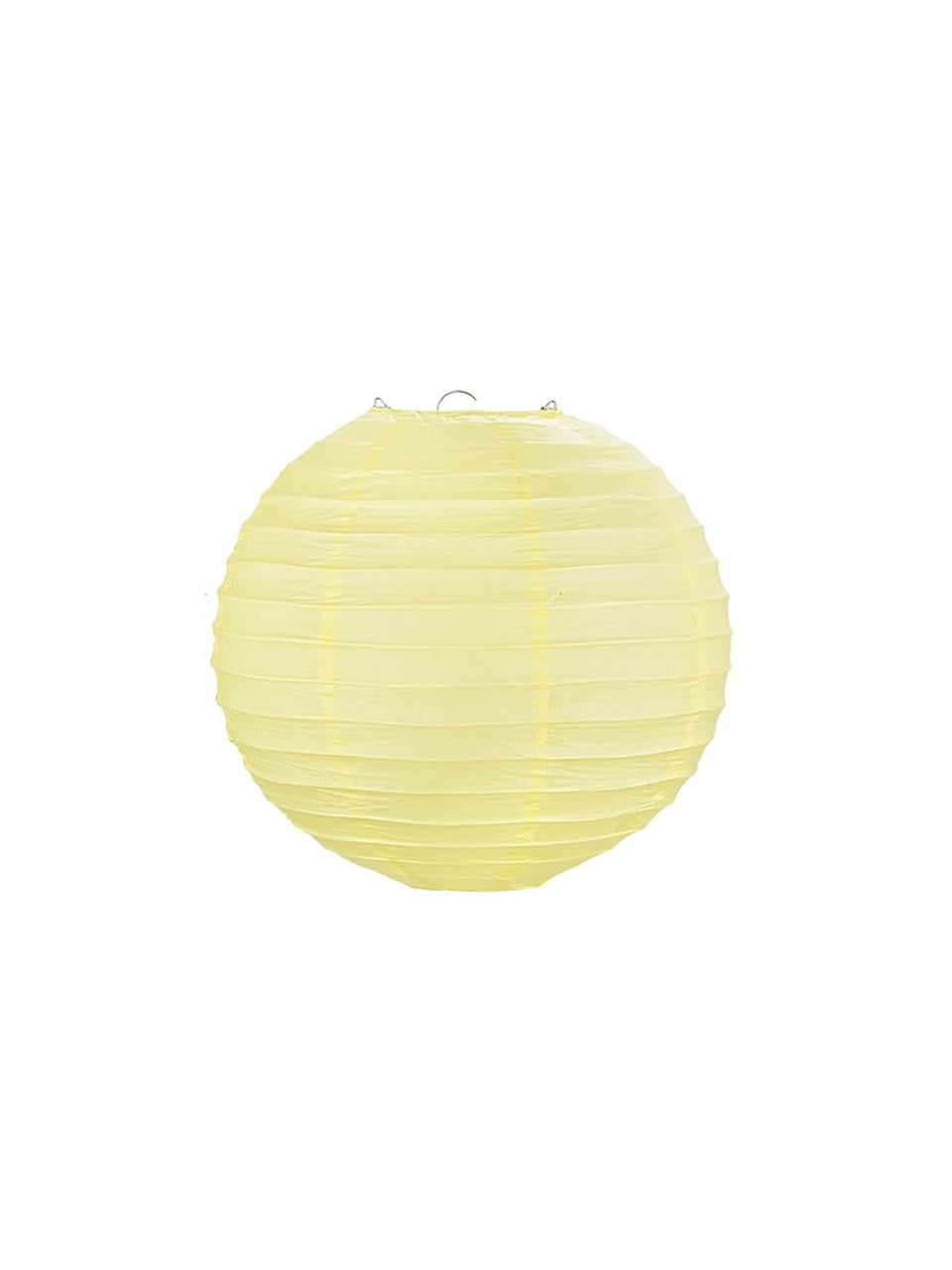 Japon Feneri Kağıt Fener Sarı 20 cm