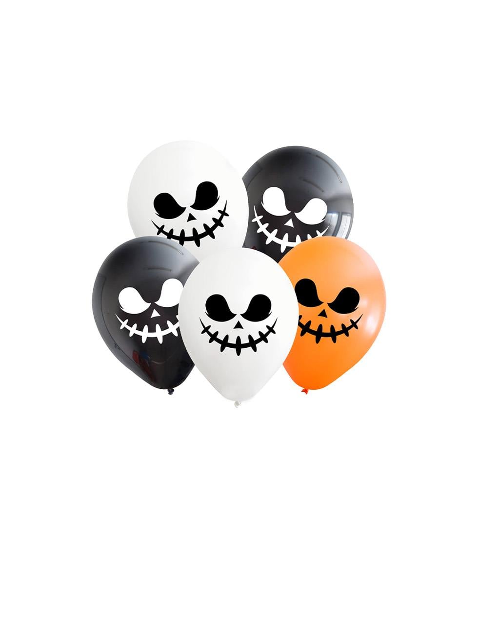 Cadılar Bayramı Temalı Balon Halloween Parti Balonu 12 inc 25'li