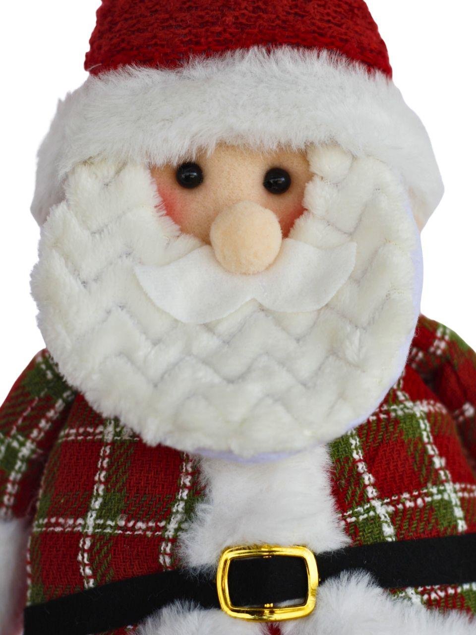 Yılbaşı Dekor Süsü Dekoratif Pelüş Noel Baba 60 cm