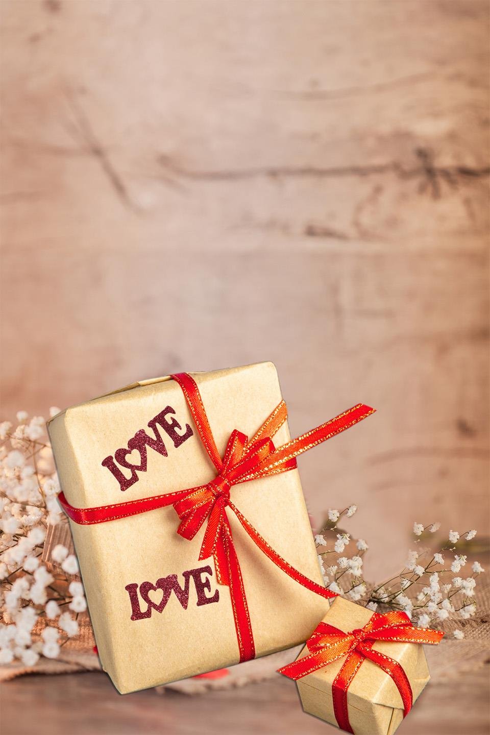 Yapışkanlı Simli Love 8Cm 6'Li