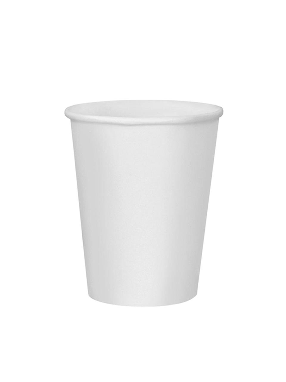 Lüx Karton Bardak Beyaz 12 Oz  50'Li