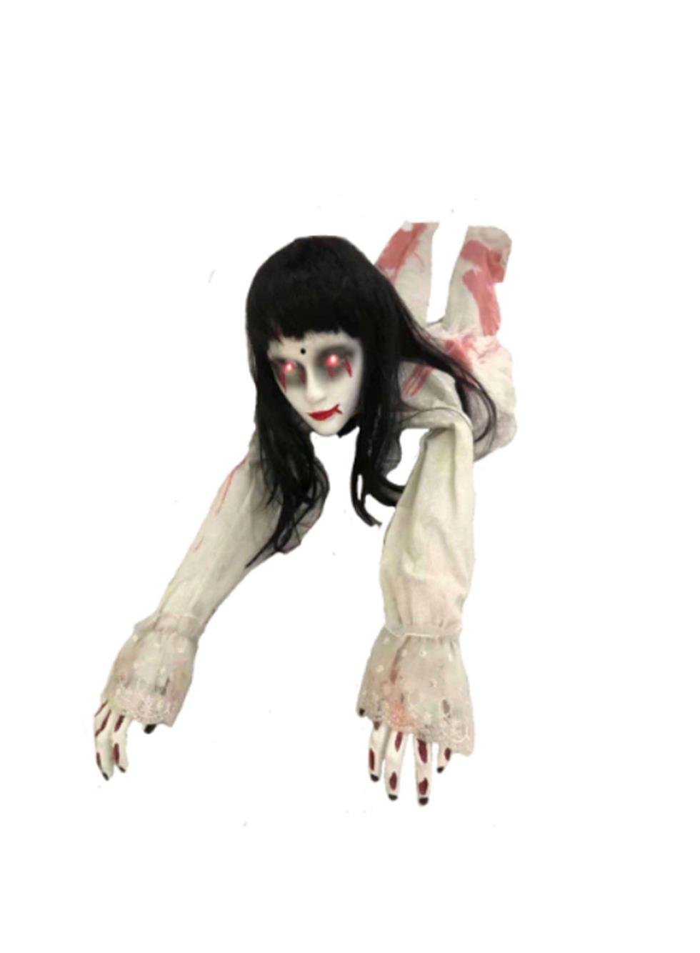 Cadılar Bayramı Sürünen Ölü Gelin Hareketli Halloween Parti Dekoru