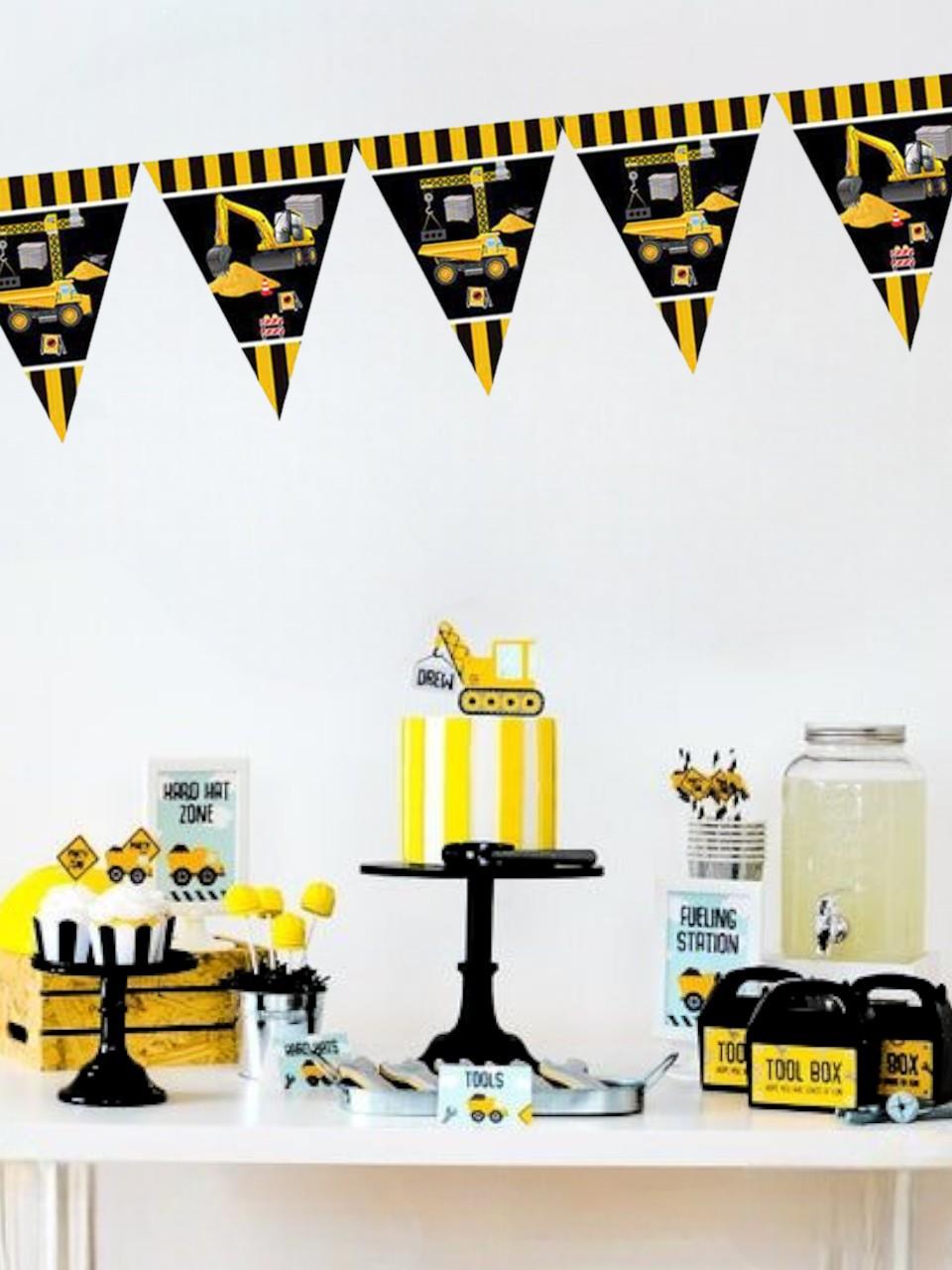 İnşaat Flama Bayrak Set 2,90 M