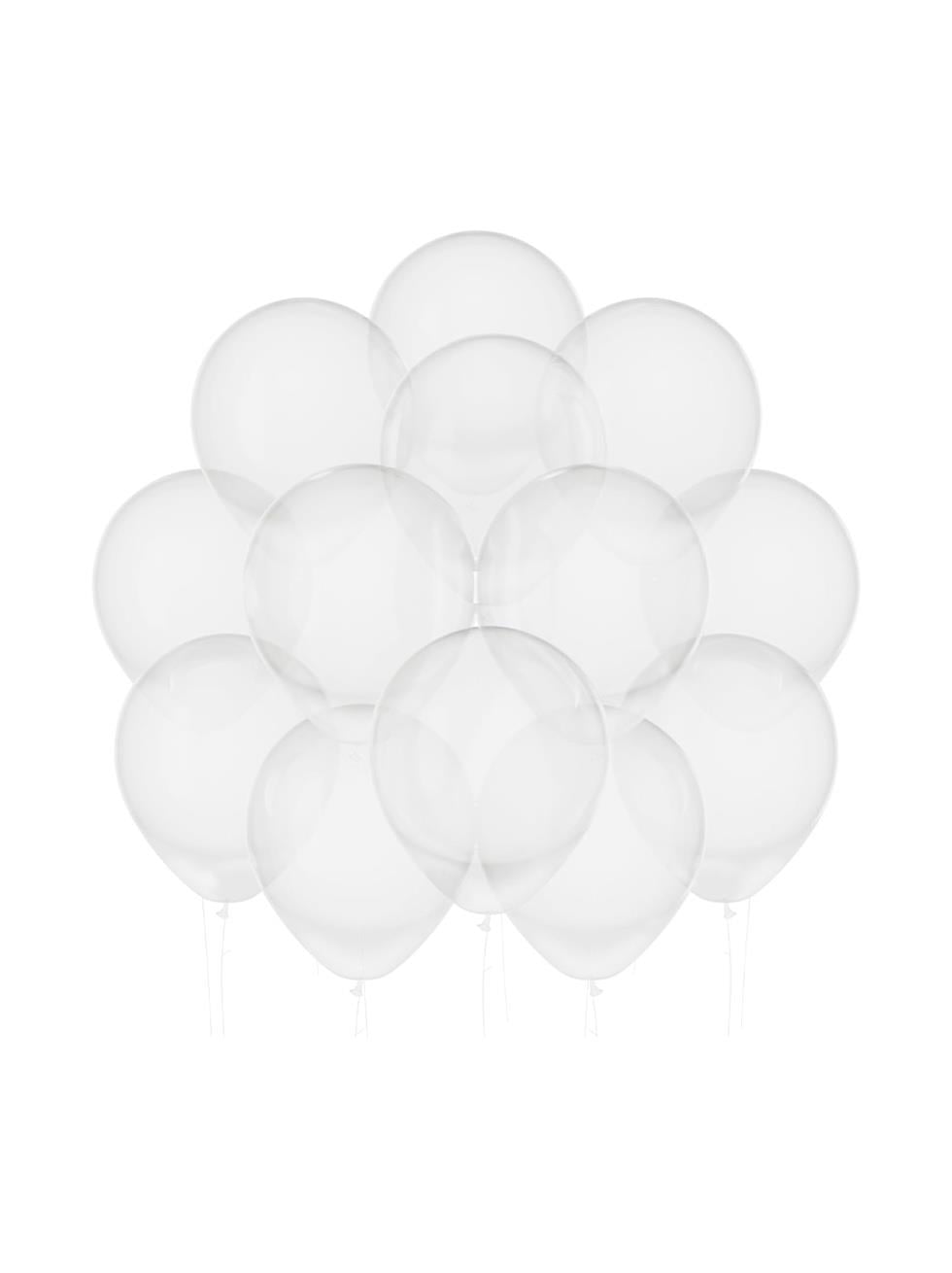 Şeffaf Sade Balon 10'lu 12