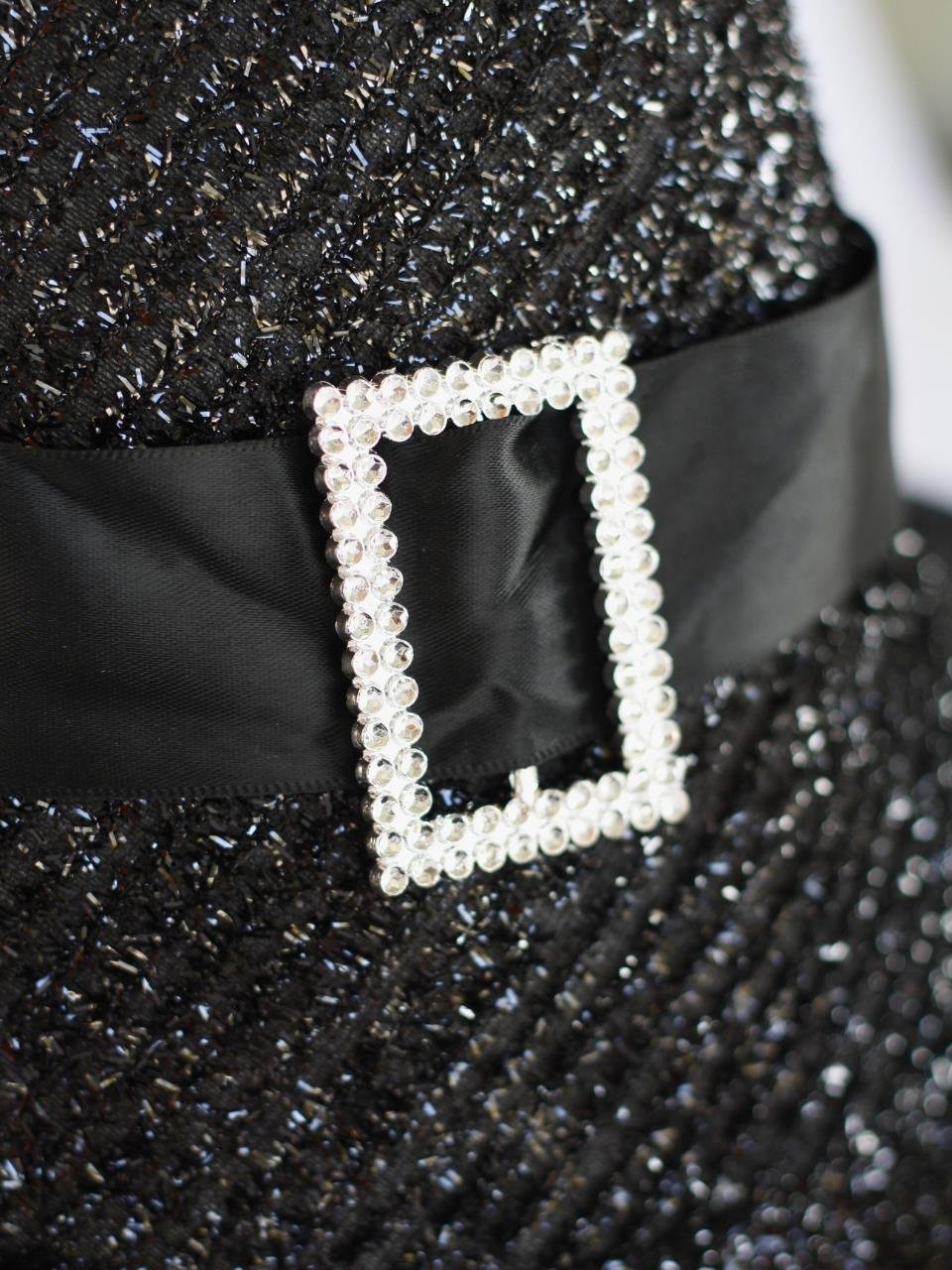 Cadılar Bayramı Cadı Şapkası Halloween Parti Kostüm Aksesuarı Siyah 