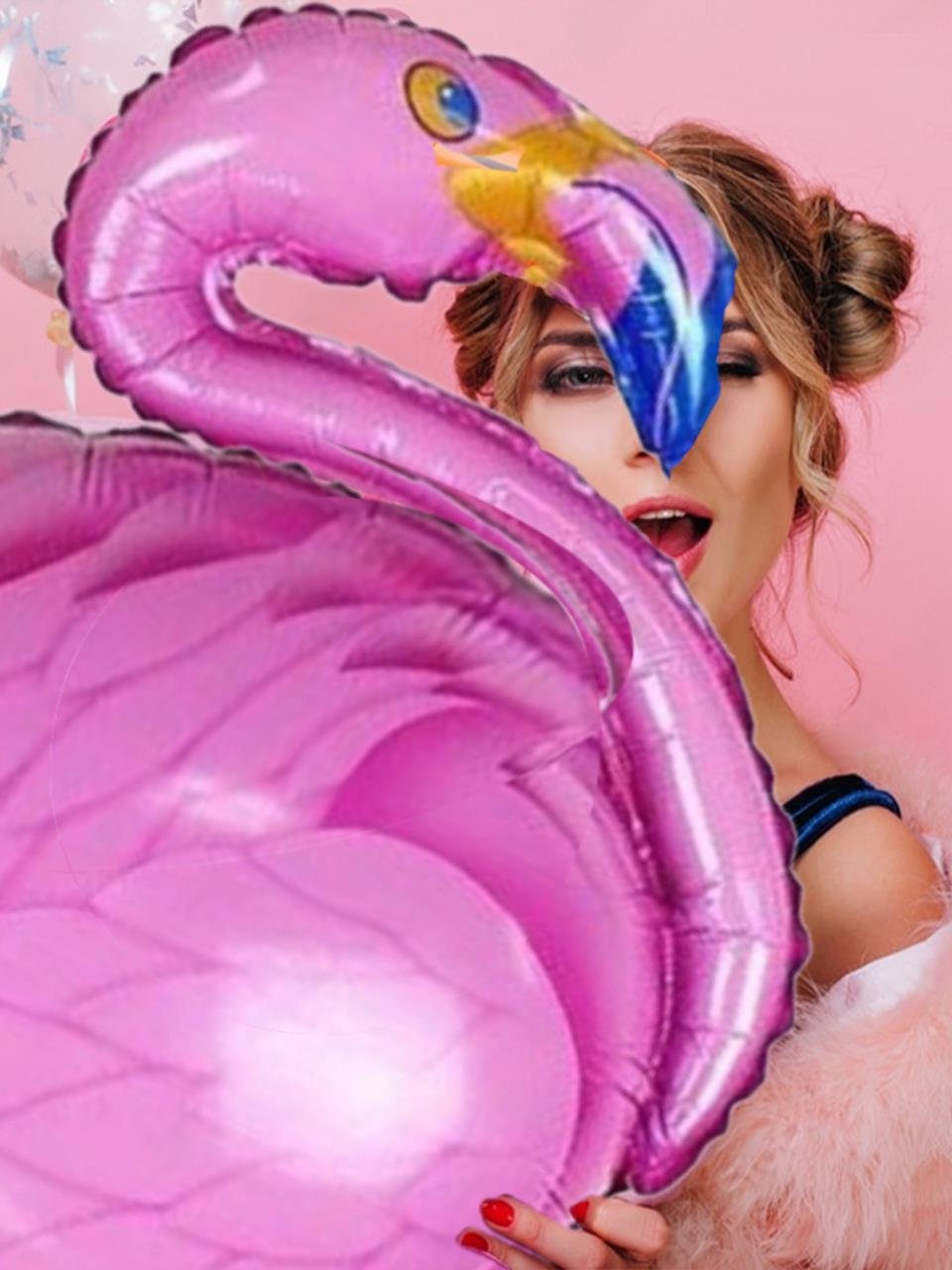 Flamingo Folyo Balon 42