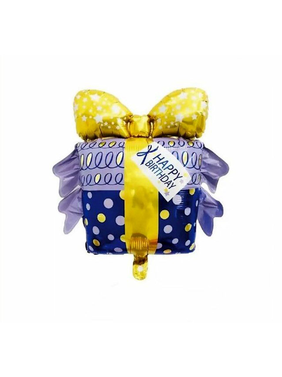 Folyo Balon Hediye Paketi Happy Birthday Folyo Balon  Doğum Günü Balonu