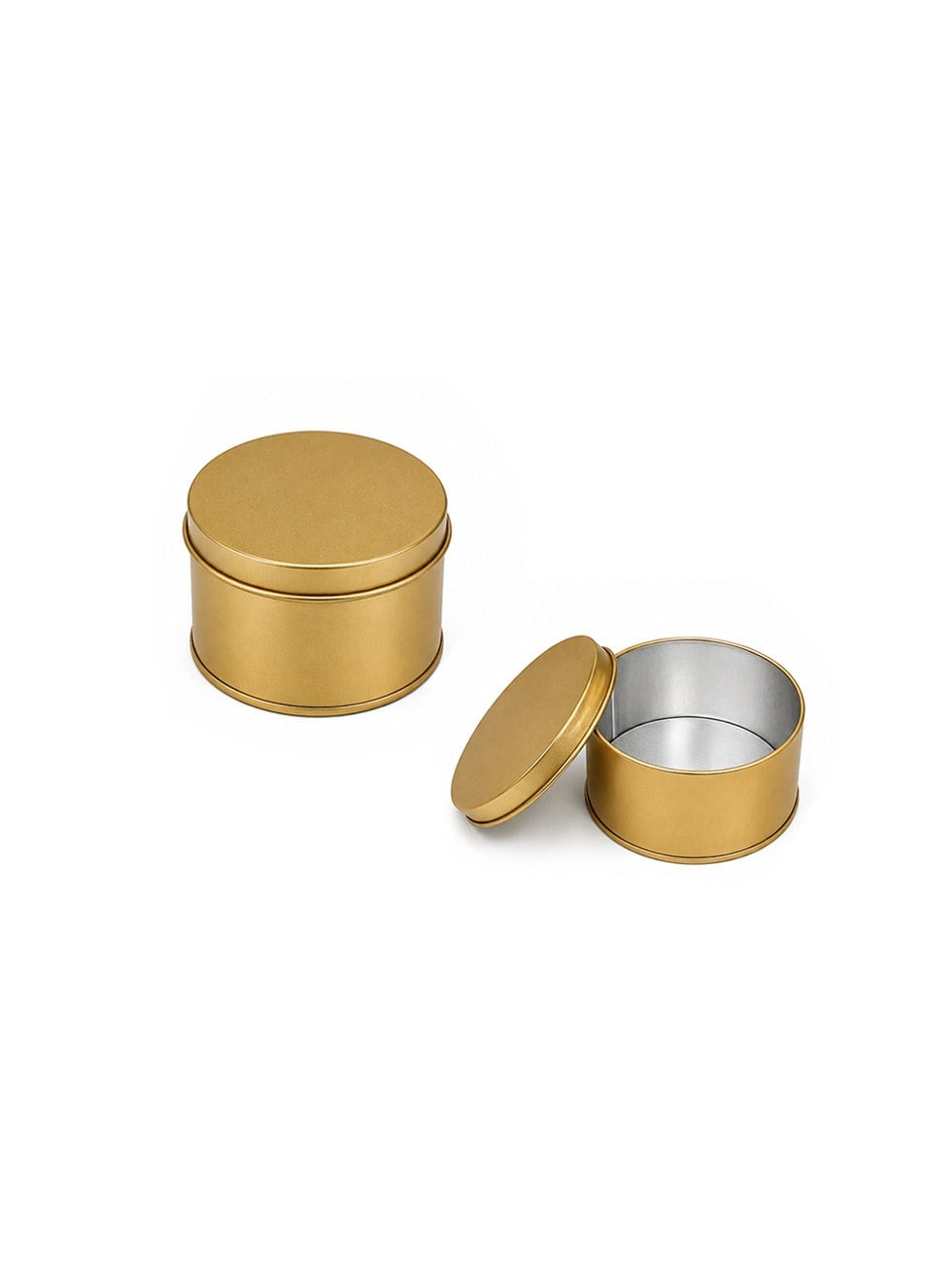 Gold Yuvarlak Metal Kutu – Dekoratif Hediye Kutusu 7 cm - Hediye Kutuları | Parti Adresi