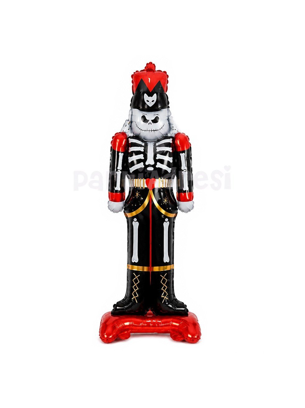 Halloween İskelet Folyo Balon 124 x 55 cm – Ayaklı Cadılar Bayramı Parti Dekoru - Balon Çeşitleri | Parti Adresi